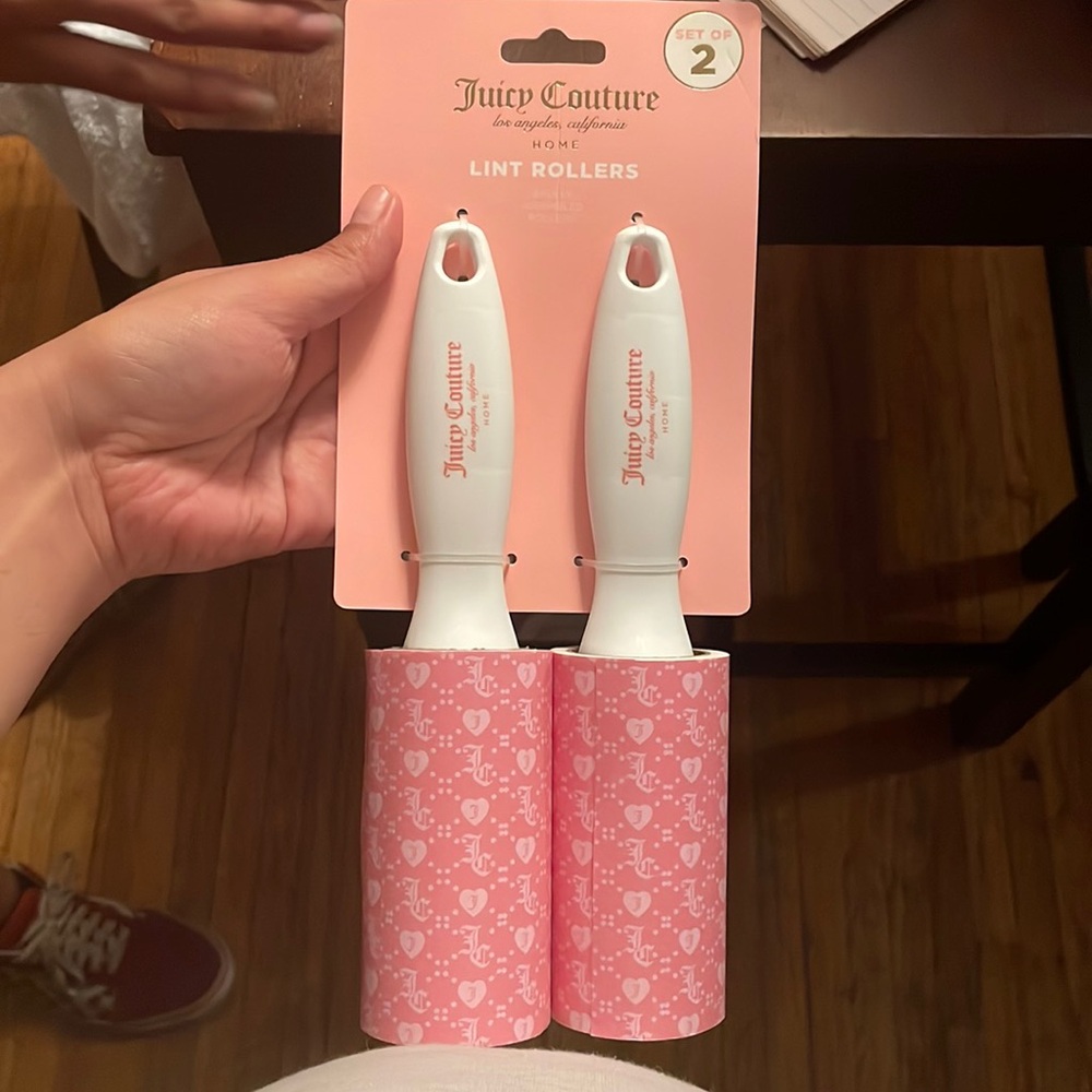 Juicy couture lint rollers
